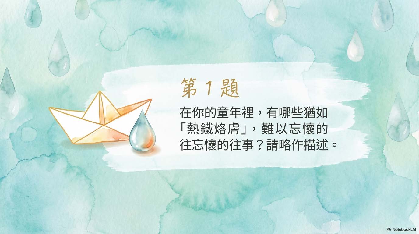 提問單 1