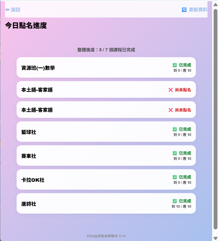 編輯試算表設定