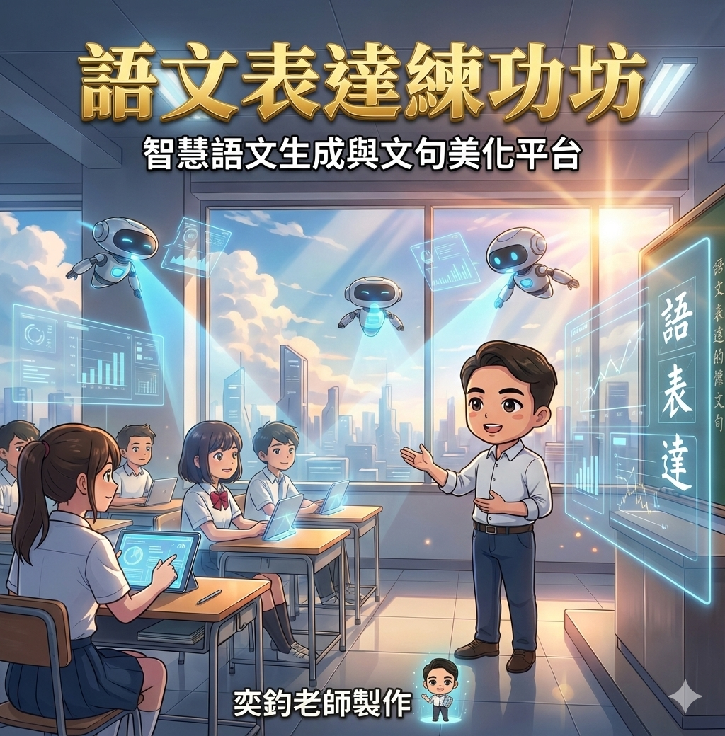 語文表達練功坊軟體介面截圖
