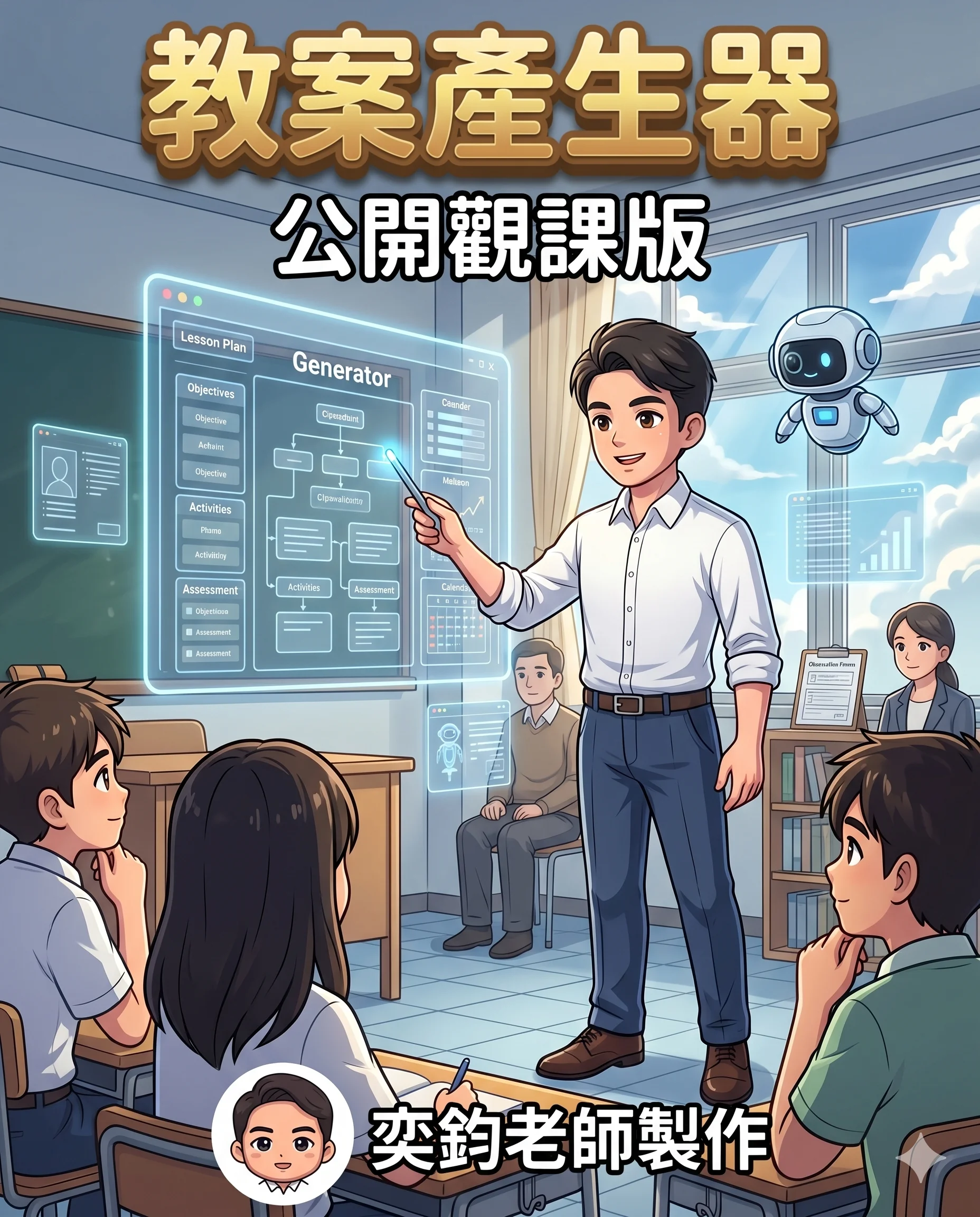 教案產生器展示圖